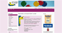 Desktop Screenshot of lasedaescuelainfantil.com